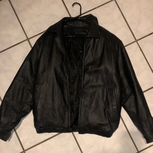 Mens leather jacket
